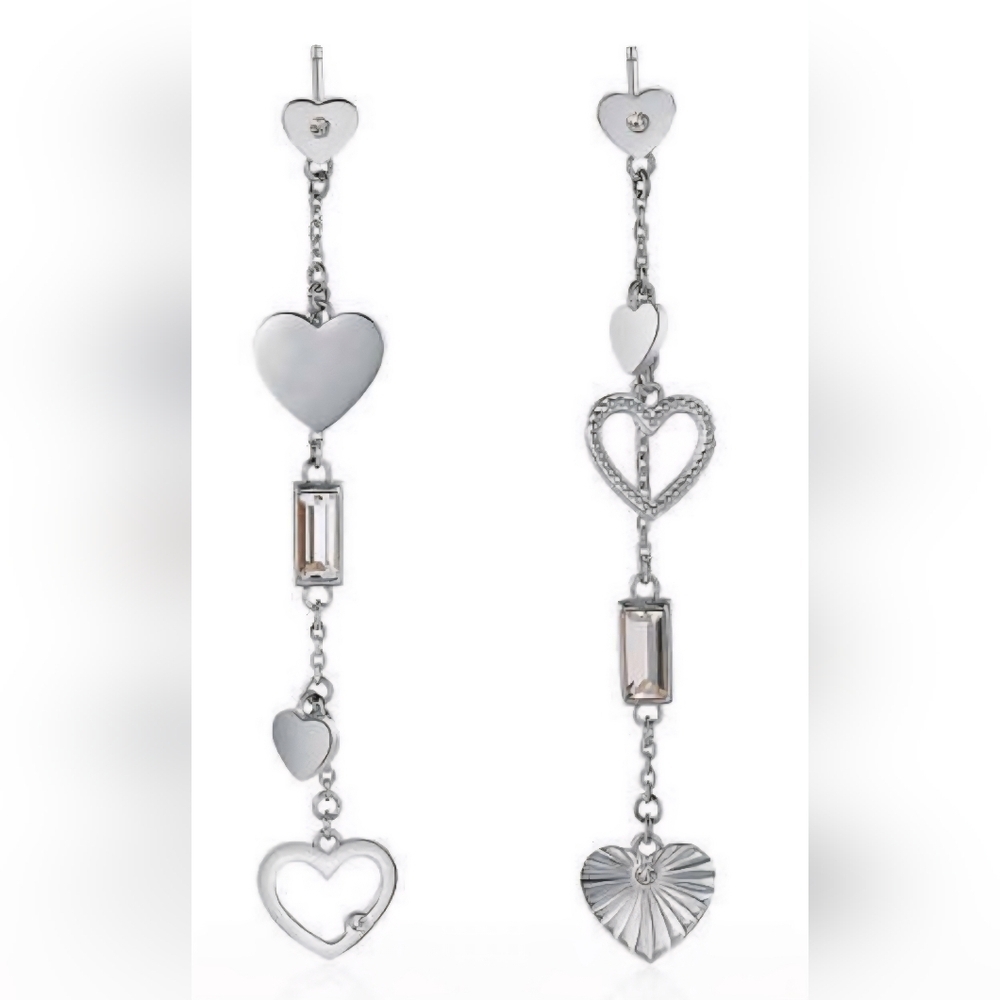Brosway Chant Heart Jewelry Earrings Long Love Quotes New